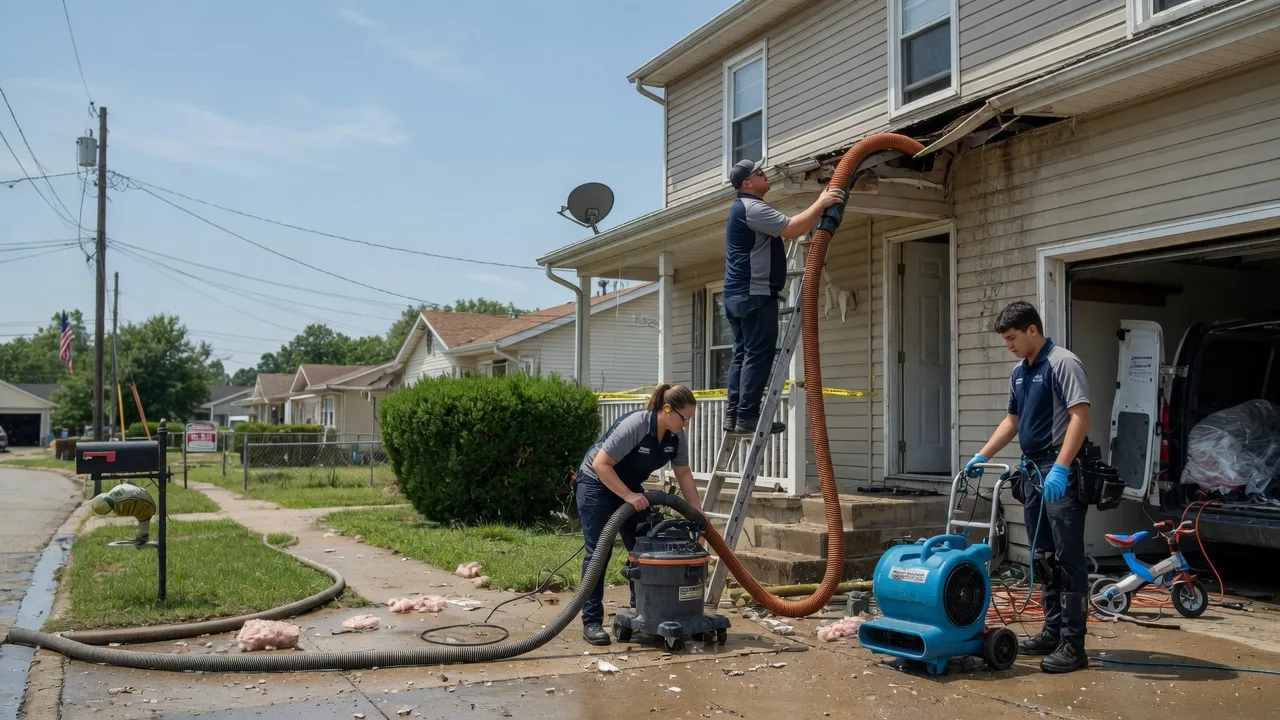 Water Damage Restoration in Odon, IN near me